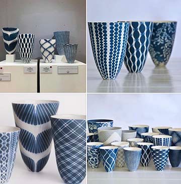 Blue Vases