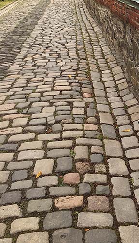 cobblestones