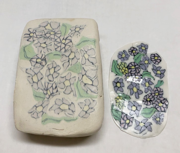 Lavender flowers square